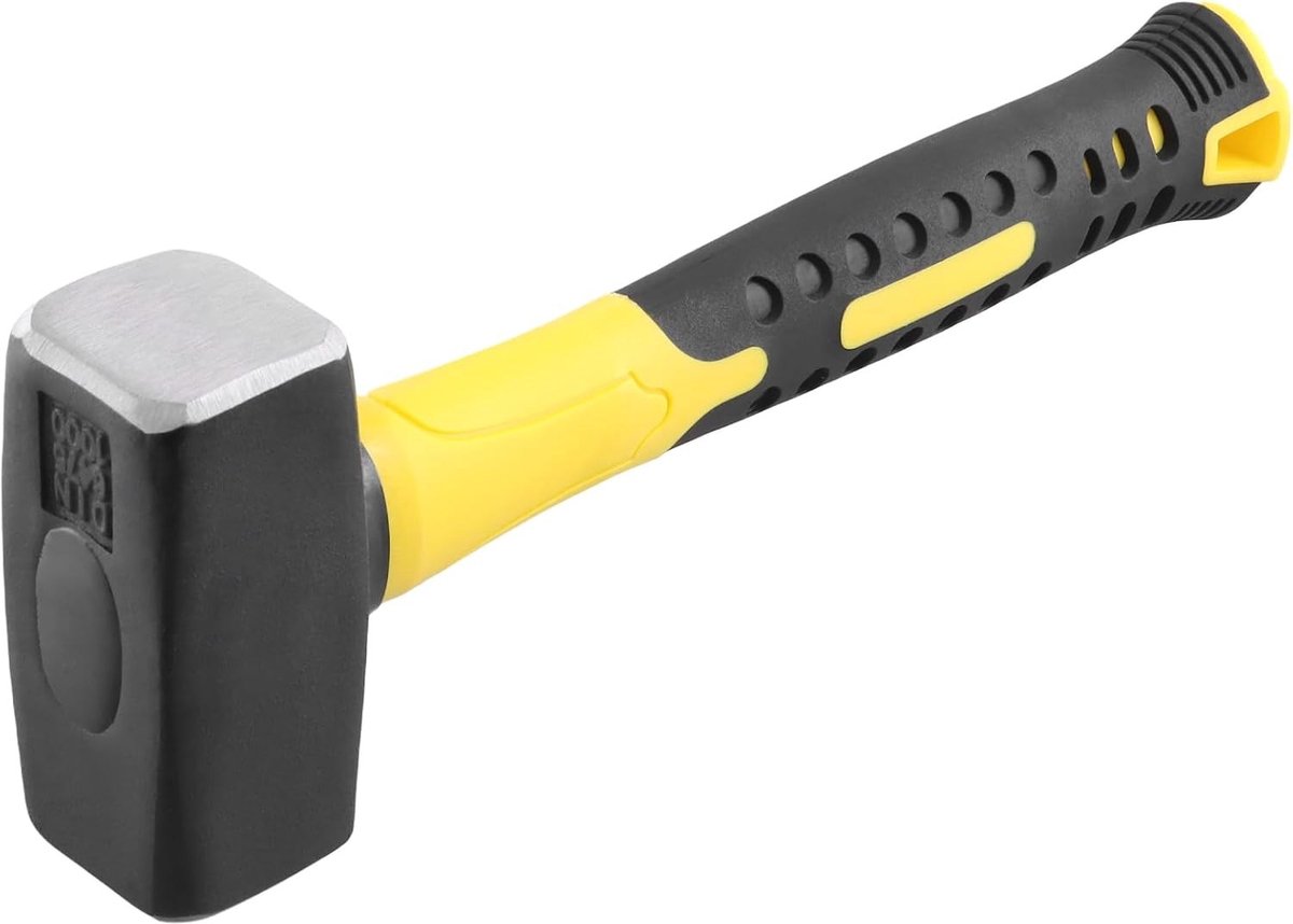 Zware Clubhamer met Carbon Stalen Kop, Ergonomische Grip voor Houtbewerking en Klussen in Huis