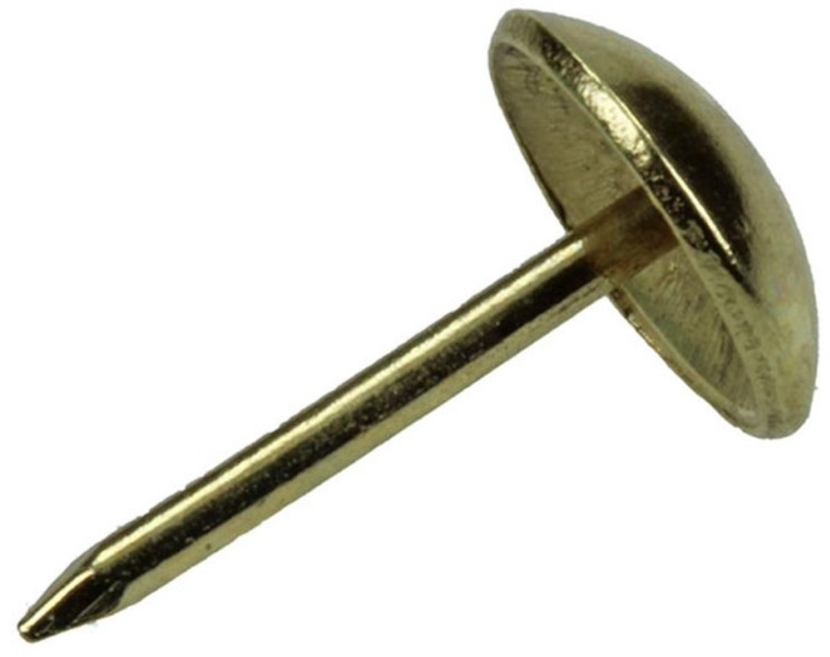 Mack Garniernagel Messing 40 stuks 9,5 x 15 mm