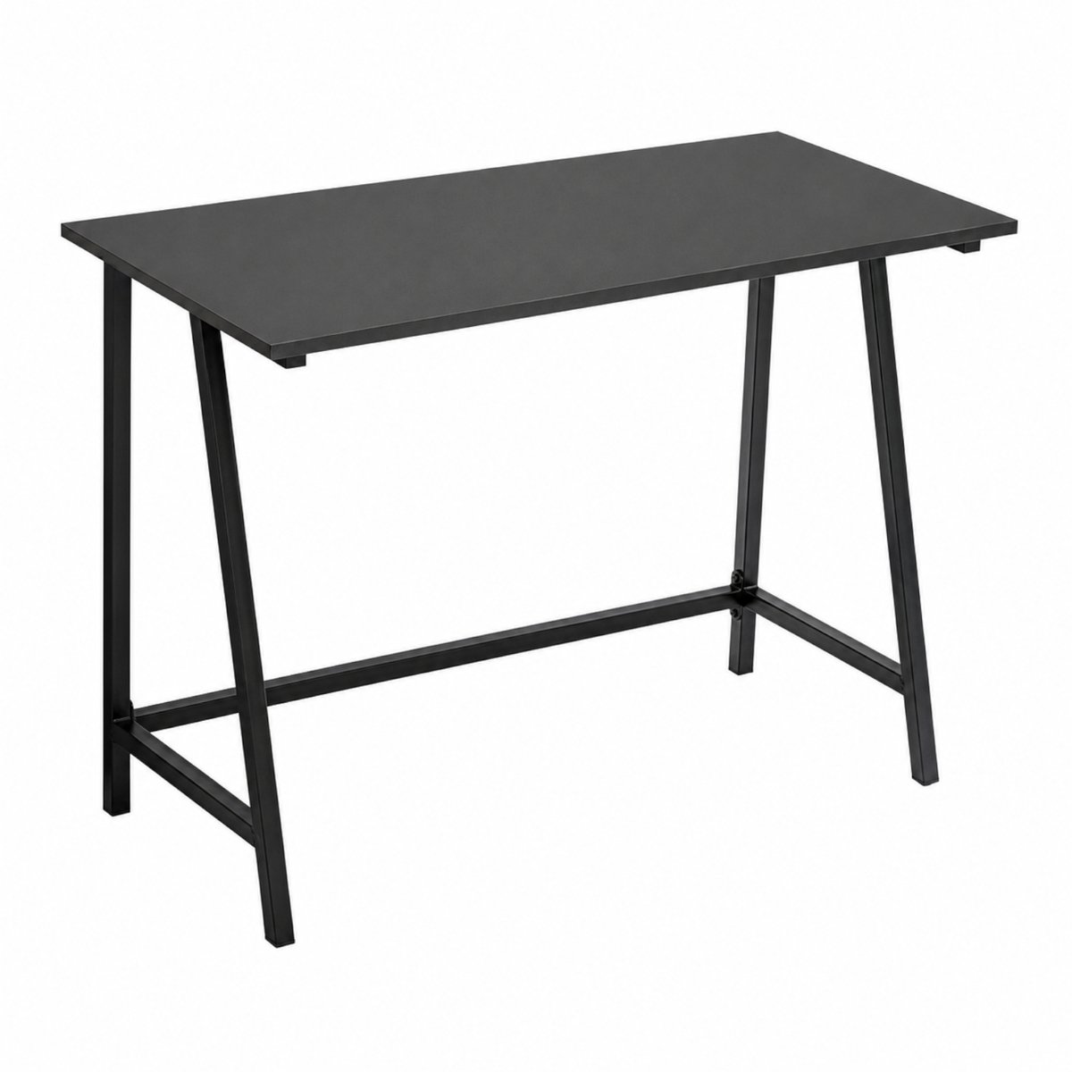 Begryf - Bureau - zwart - 100 x 50 x 75 cm - MDF en metaal