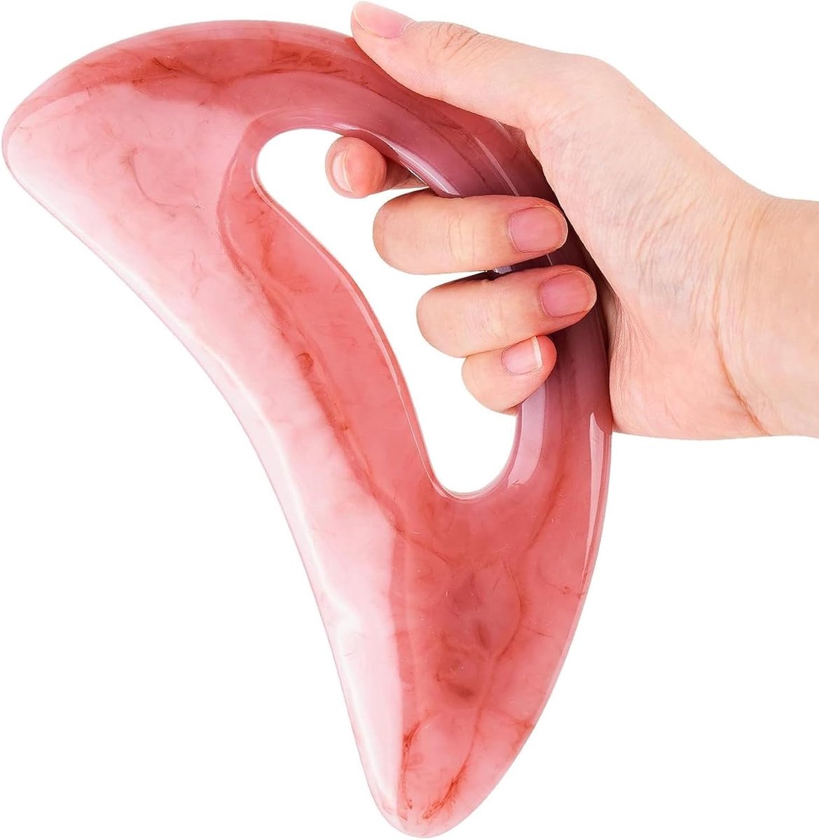 Thijox - Grote Gua Sha Massager voor Lymfedrainage, Body Gua Sha voor Spierontspanning, Cellulite Massage Tool, Therapie Massage voor Rug, Benen, Gezi