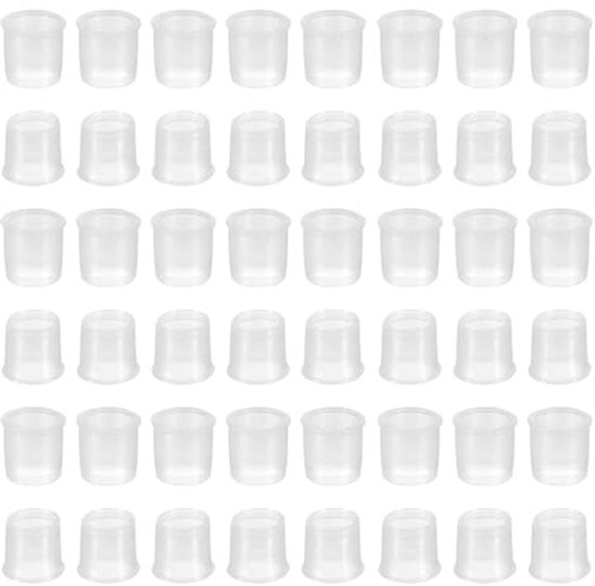 Lampenbuis Kabelbescherming 1/4 IPS - 100 Stuks Duidelijk Plastic Kralen