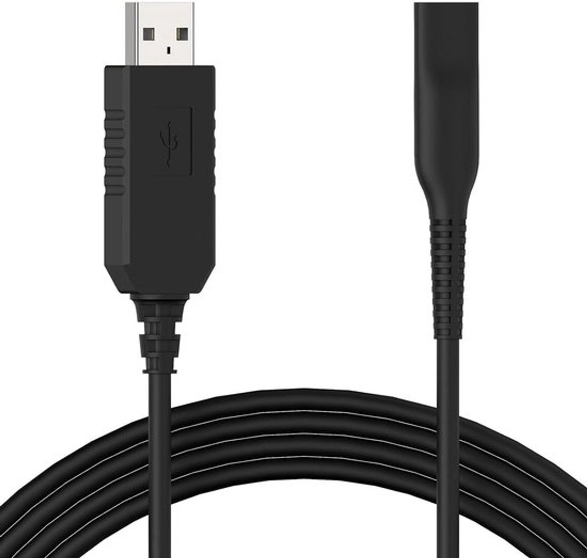 Oplaadkabel compatibel met elektrische scheerapparaten - vervangende USB-stroomadapterkabel - 12V - geschikt voor verschillende Braun modellen