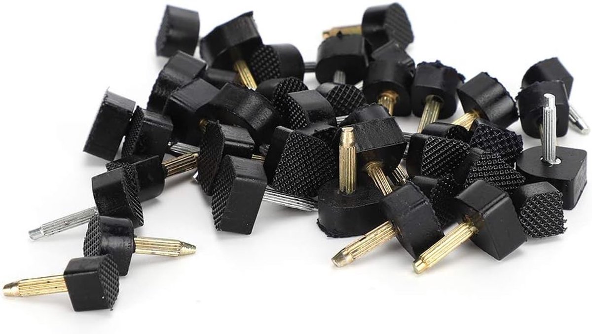 40 Stuks Hoge Hak Tips Vervangen - Antislip Schoenaccessoires voor DIY Reparatie en Comfort Verbetering