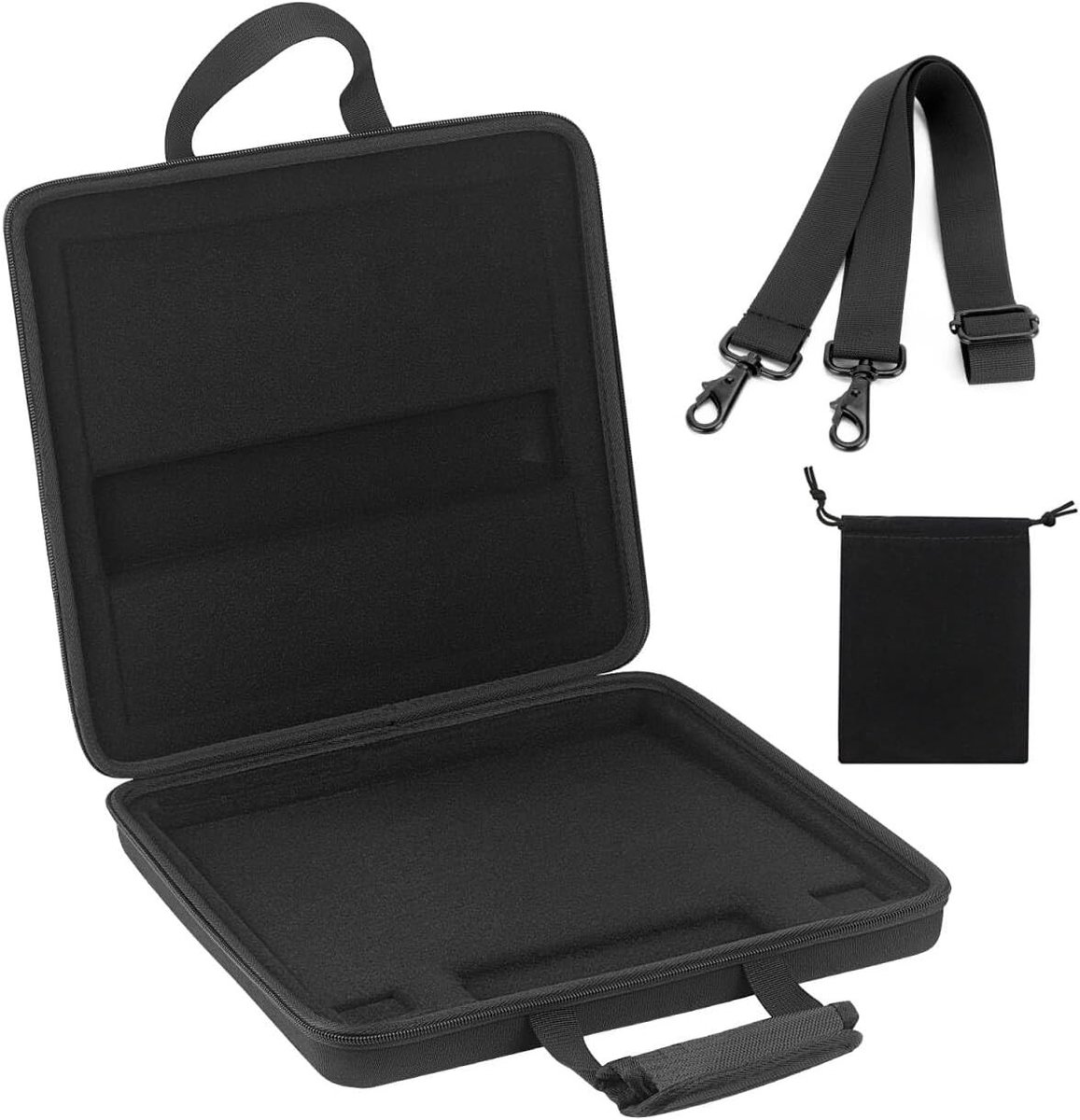 Premium Velvet Hardshell Case voor Maschine+ en MK3 - Beschermhoes voor Drum Controller met Schouderband en Duurzaam Ontwerp