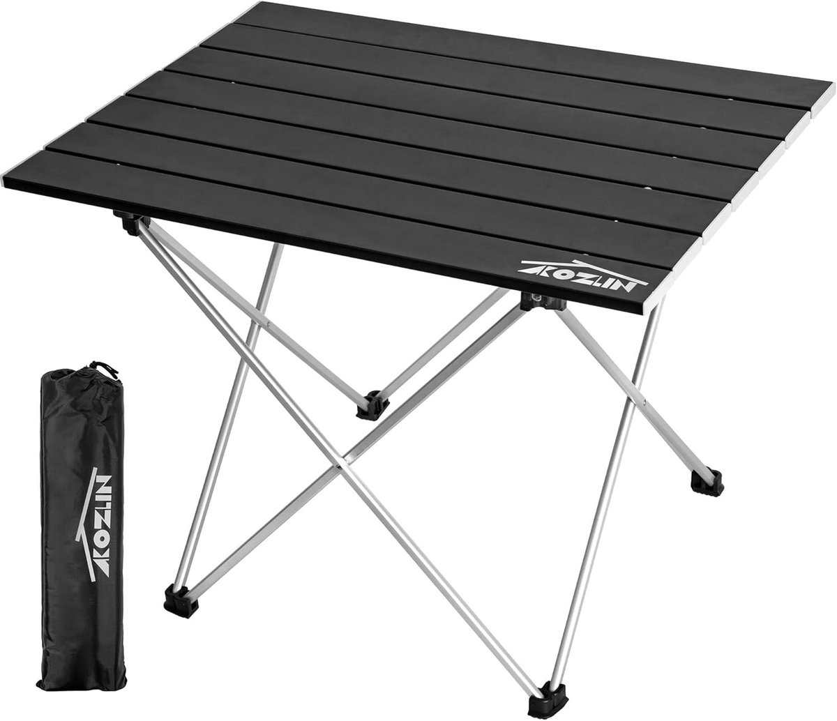 Opvouwbare Campingtafel van Aluminium met Draagtas - Ideaal voor Picknicks, Strand en Tuinactiviteiten