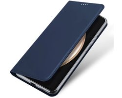 Dux Ducis Skin Pro Hoesje Geschikt voor Samsung Galaxy S26 FE | Book Case met Pasjeshouder | Portemonnee | Standaard | Blauw