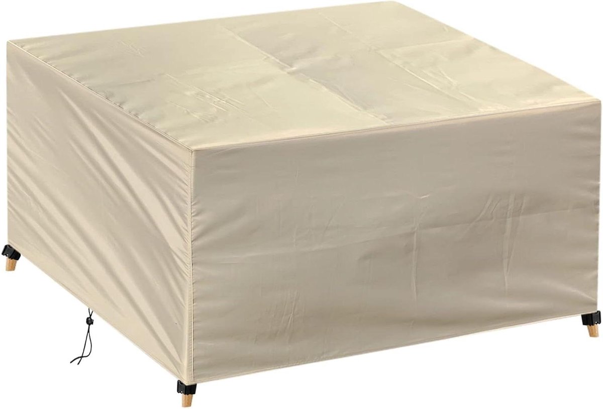 Tuinmeubelhoes - Afdekking meubels - Bescherming buiten - Waterdicht Oxford - 170x100x75cm - Beige