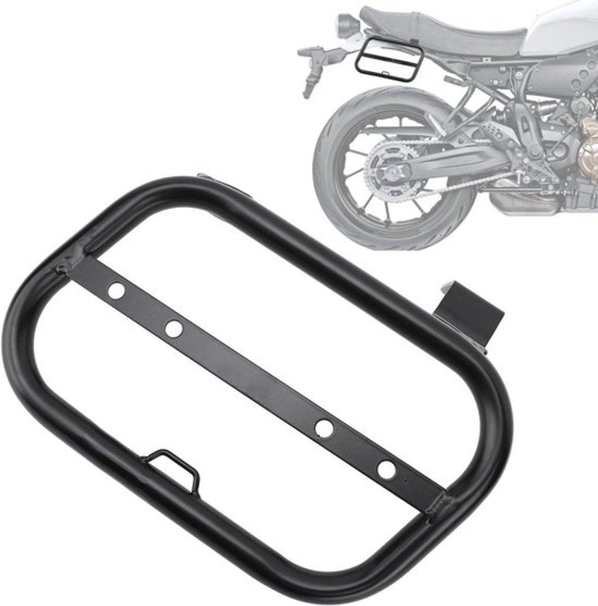 Kofferbakrek voor Motorfiets XSR 700 2017-2023 Bagagedrager Powersports - Zadeltasmontage (Links)