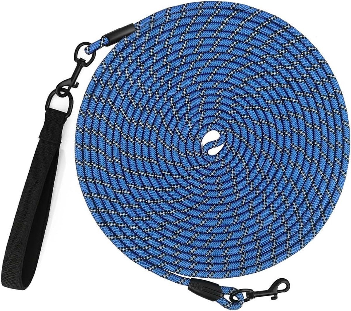 Hondentuig met Padded Handvat, Verkrijgbaar in 5 m, 10 m, 20 m en 30 m voor Middelgrote en Grote Honden, Duurzaam en Comfortabel