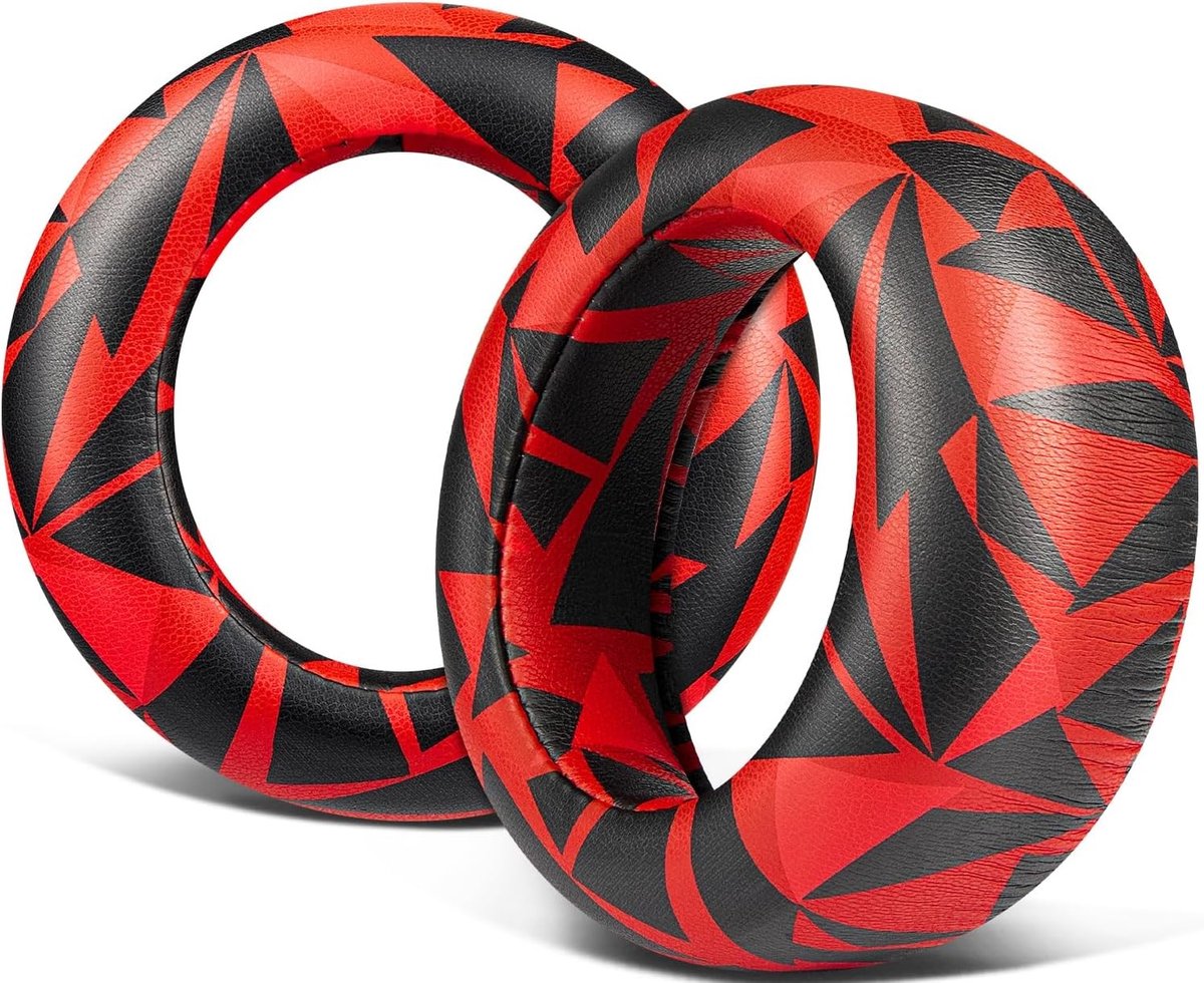 Vervangende Oorkussens voor PS5 Pulse Elite Draadloze Hoofdtelefoon, Zachte Kunstlederen Earpads met Geluiddempende Schuim en Comfortabele Pasvorm