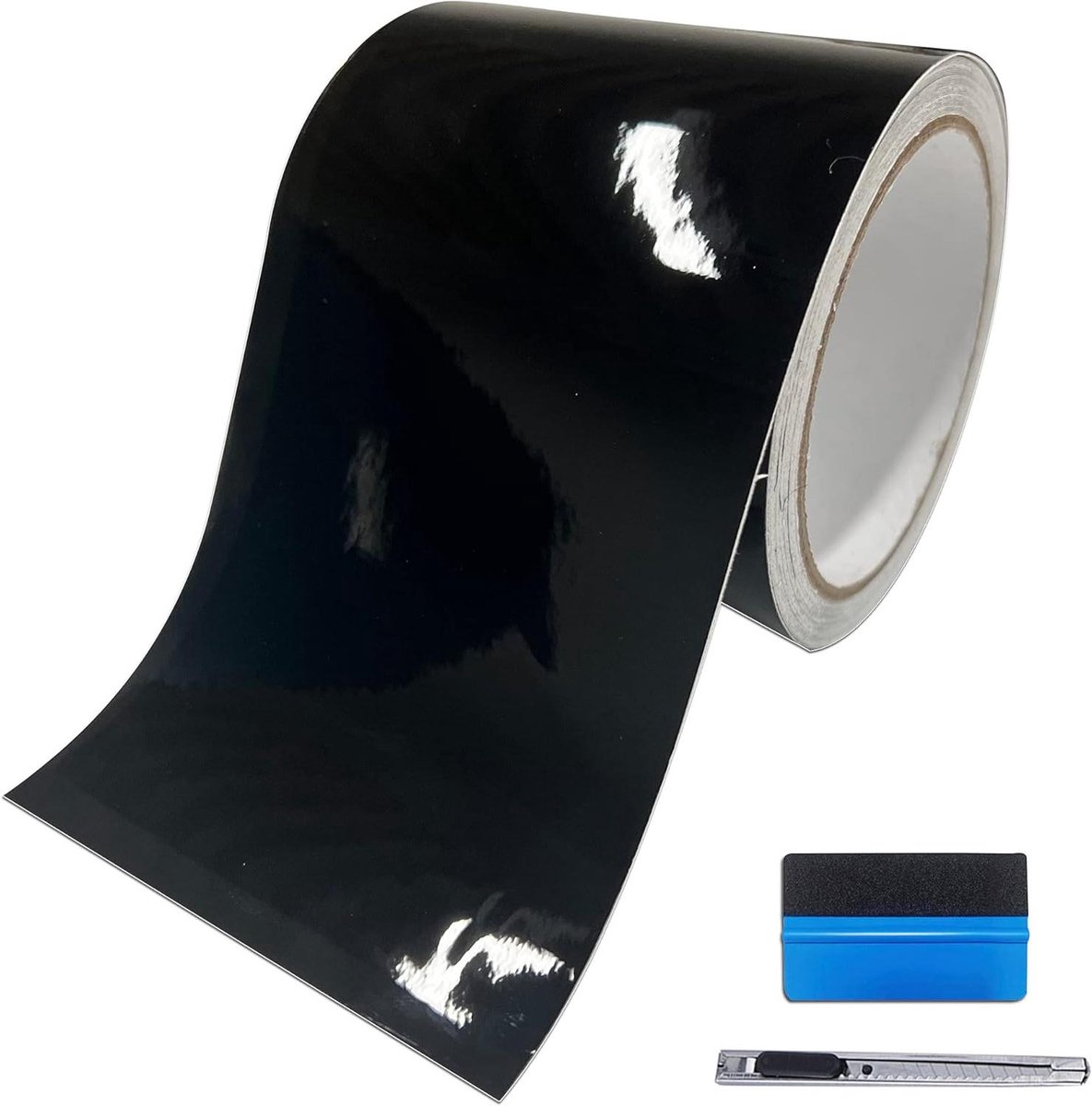 Vinyl Folie Strip - Wrap Folie - Auto Styling - Luchtkanaal Ontwerp - 7.5cm x 9m - Hooggla
