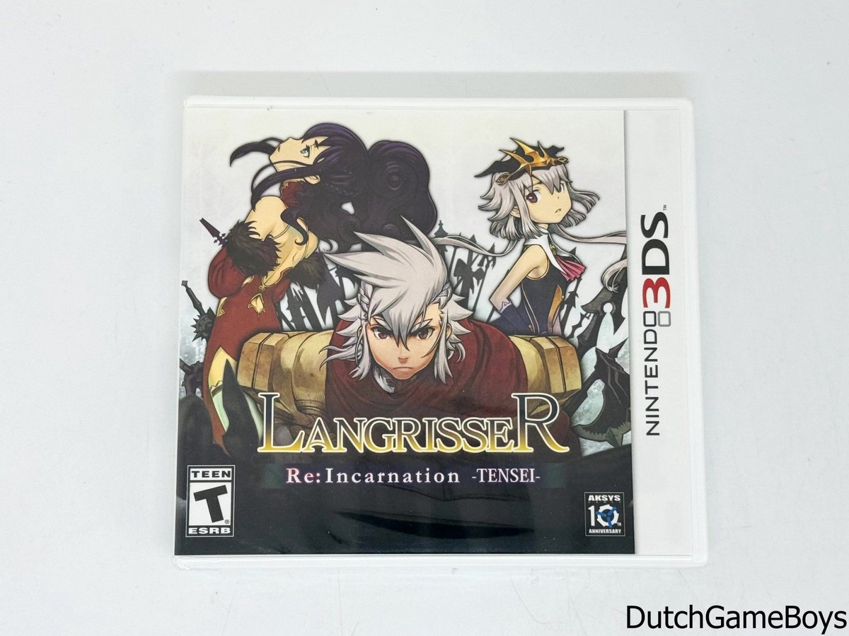Nintendo 3DS - Langrisser - Re: Incarnation - Tensei - USA - New & Sealed