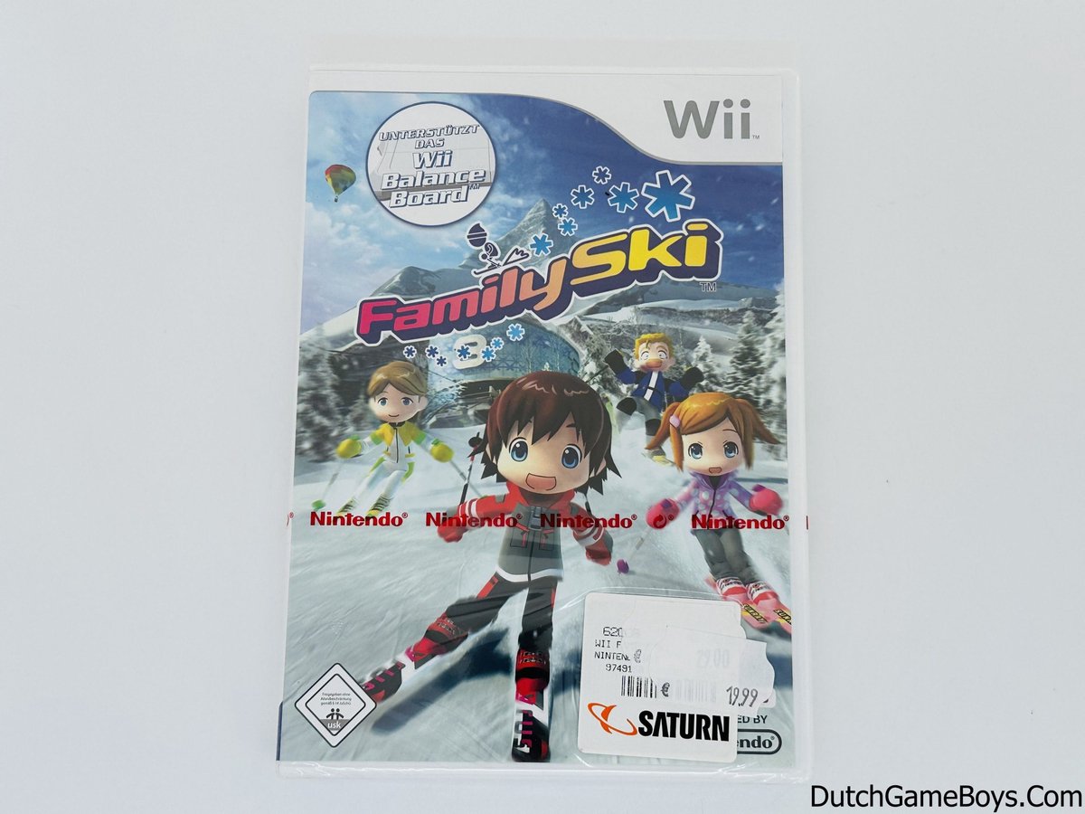 Nintendo Wii - Family Ski - NOE - New & Sealed