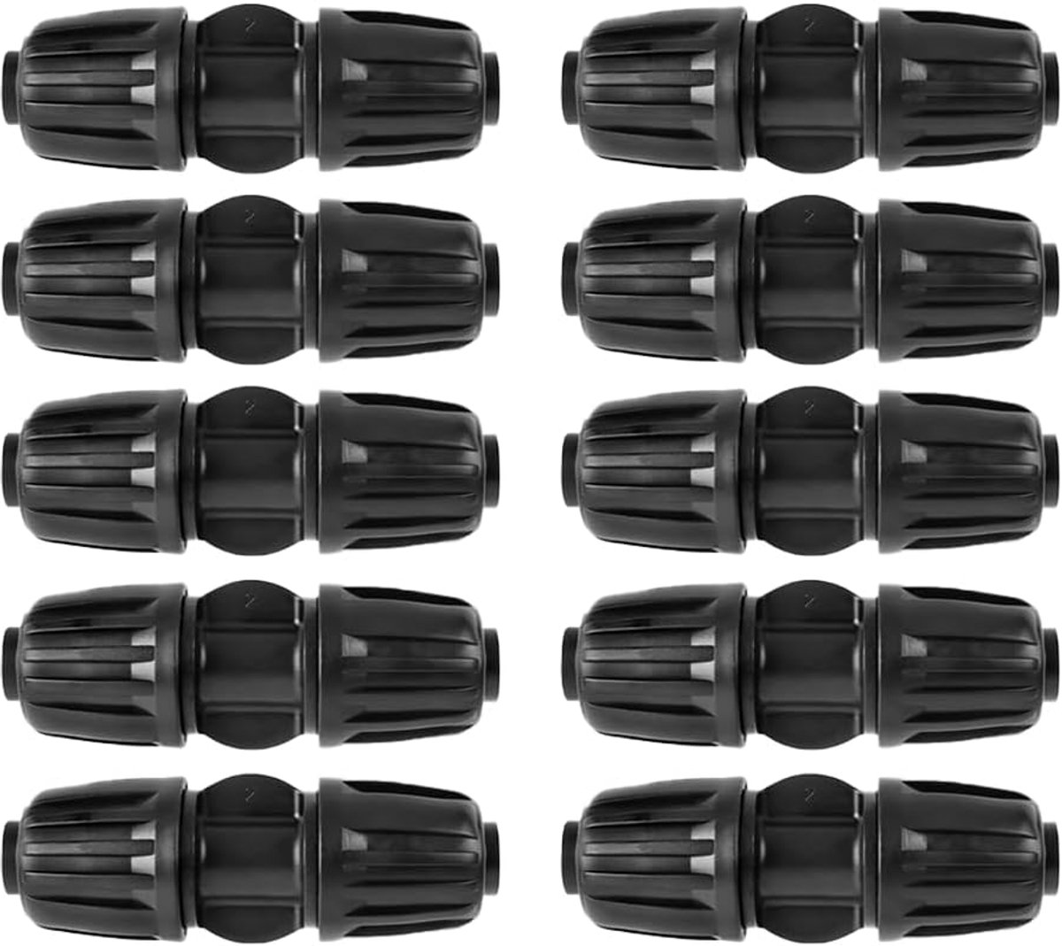Irrigatiesysteem 10 stuks - Micro Drip-connectoren - Verbindingsstuk voor druppelirrigatie - Voorkomt waterlekkage - ShopVlot