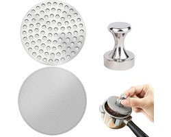 Filterhouders 51 mm - 3 stuks - dikte 0,8 mm en 0,2 mm - ideaal voor barista-ervaring - ShopVlot