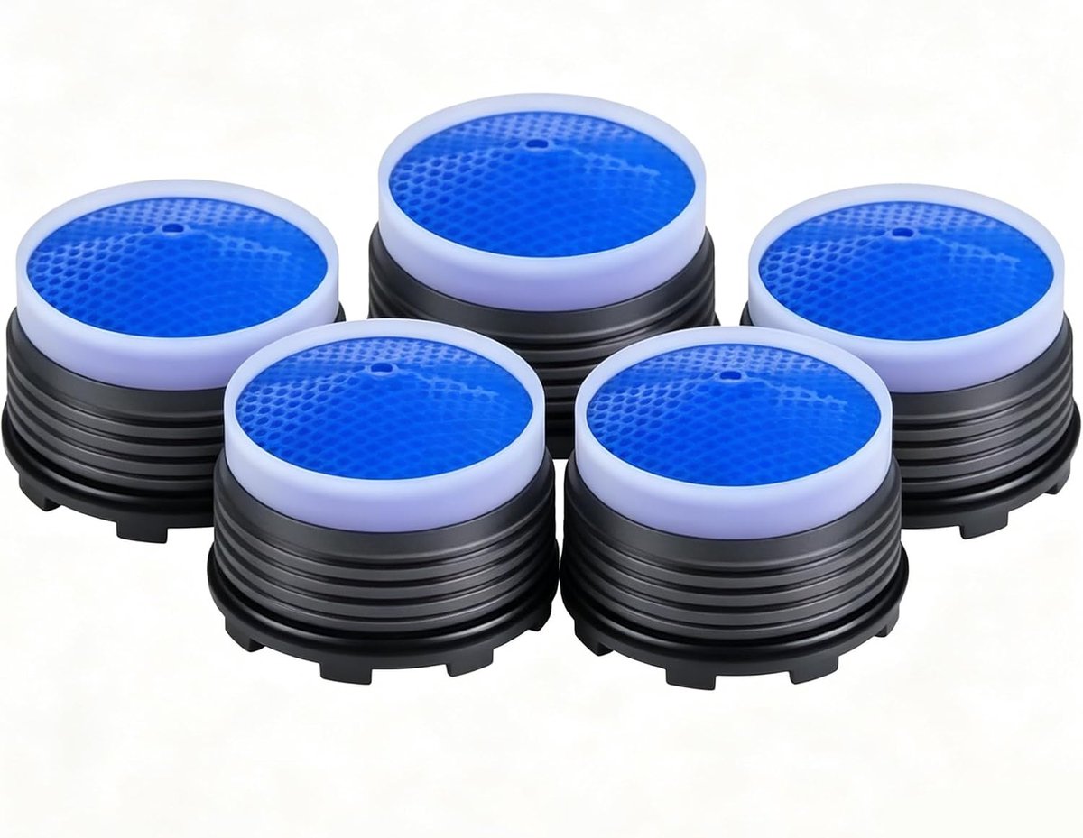 Aerator 1.8 cm - inbouw - met sleutel - waterbesparende filterdouche - ShopVlot