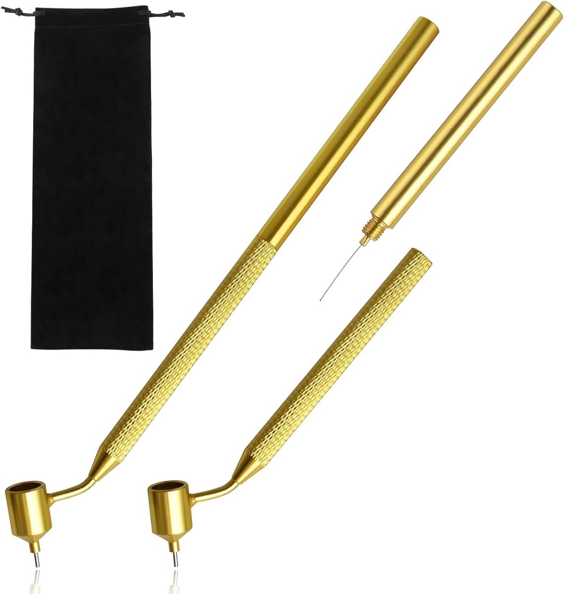 Liquid Writer verfpen set 2Pcs - 0.5mm en 0.7mm punten - fijne lijnen - ideaal voor precisiewerk - ShopVlot