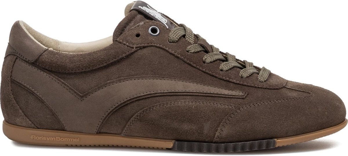 Floris Van Bommel Sfm-10215 De Vlakker Sneakers - Suède - Heren - Bruin - Maat 41⅓