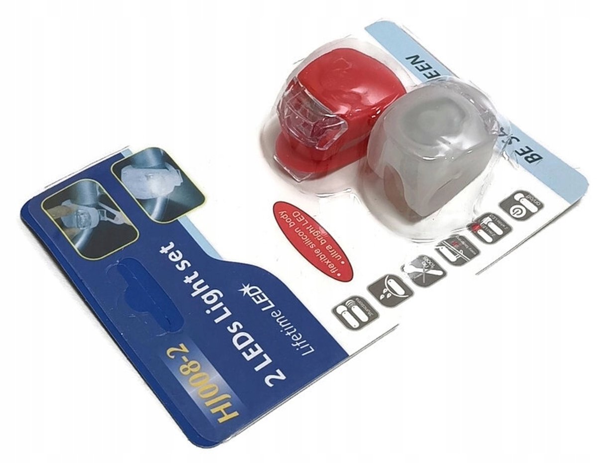 LED Fietsverlichting Set Voor & Achter - 2 Stuks