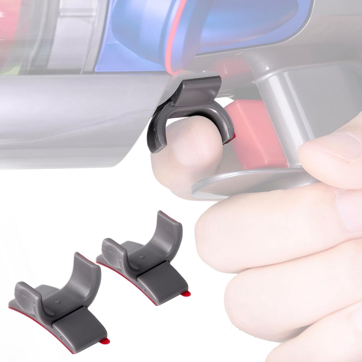 Slide Trigger Lock ON/OFF - Handsfree bediening voor Dyson V10, V11, V15 - Voorkomt vingerkrampen - 2 stuks - ShopVlot