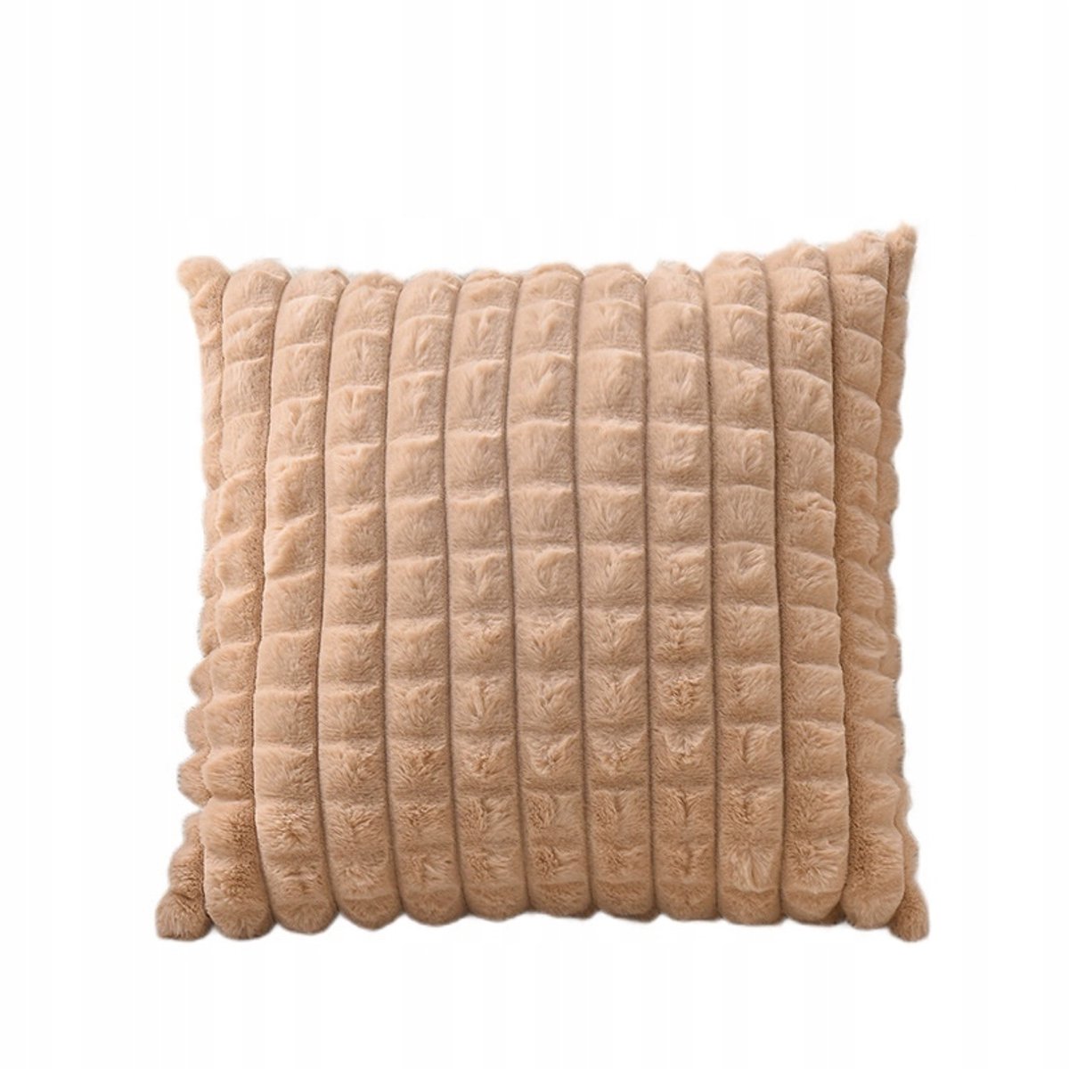 Decoratieve Kussenhoes 43x43 cm Cappuccino Ruit Zacht Boho Glamour