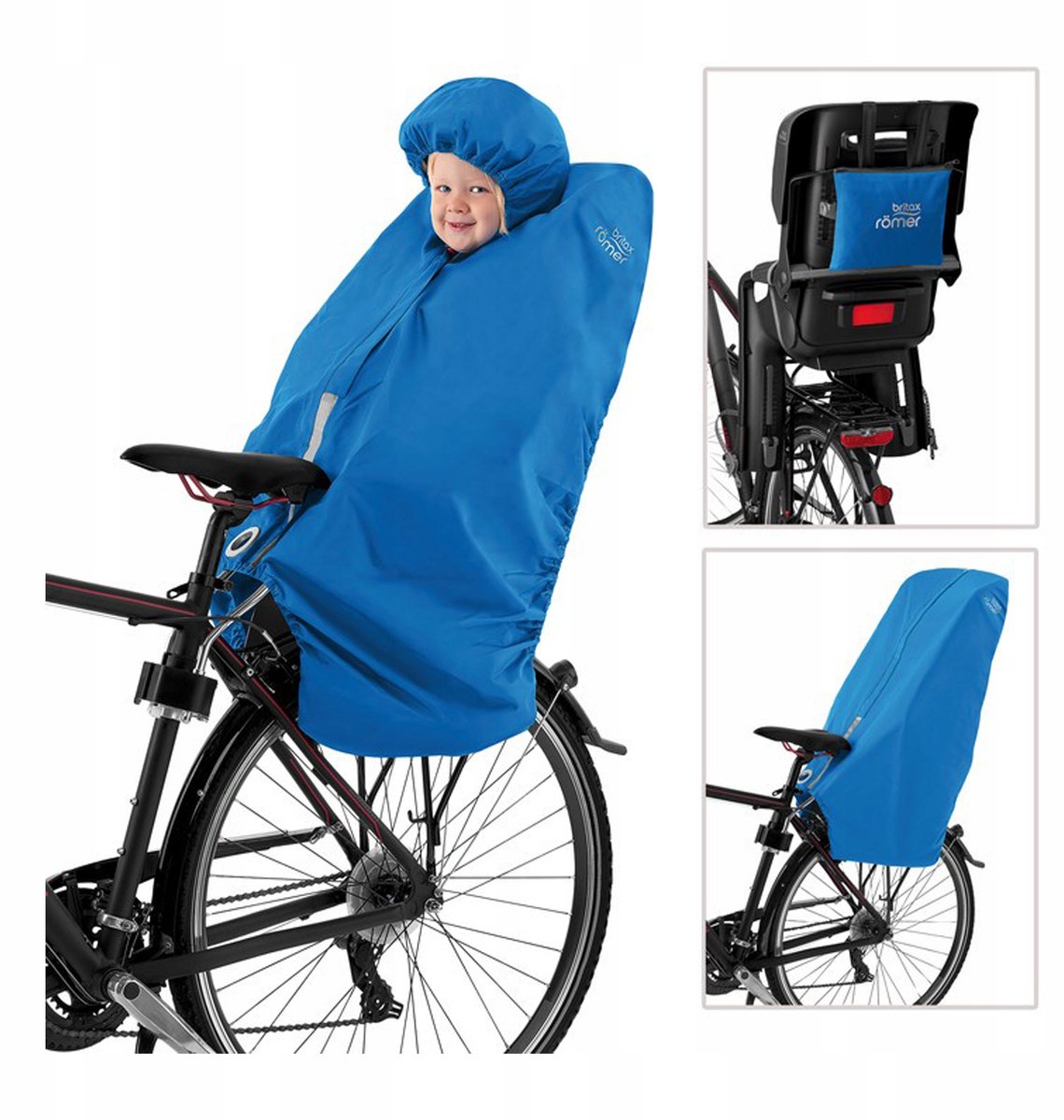 Britax Römer Fietsstoel Regenponcho - Waterdicht & Veilig