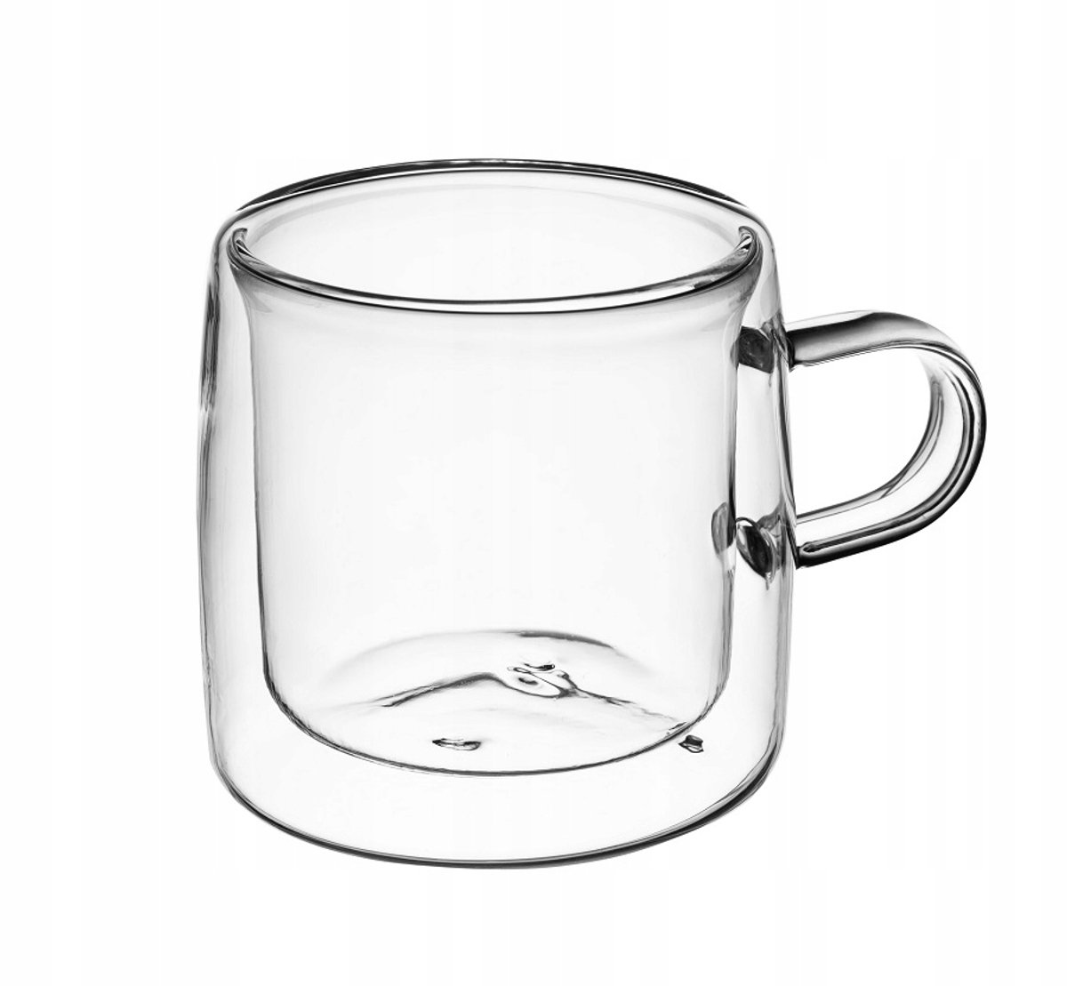 Duo Glazen Mokken met Oor - 2 stuks - 270 ml