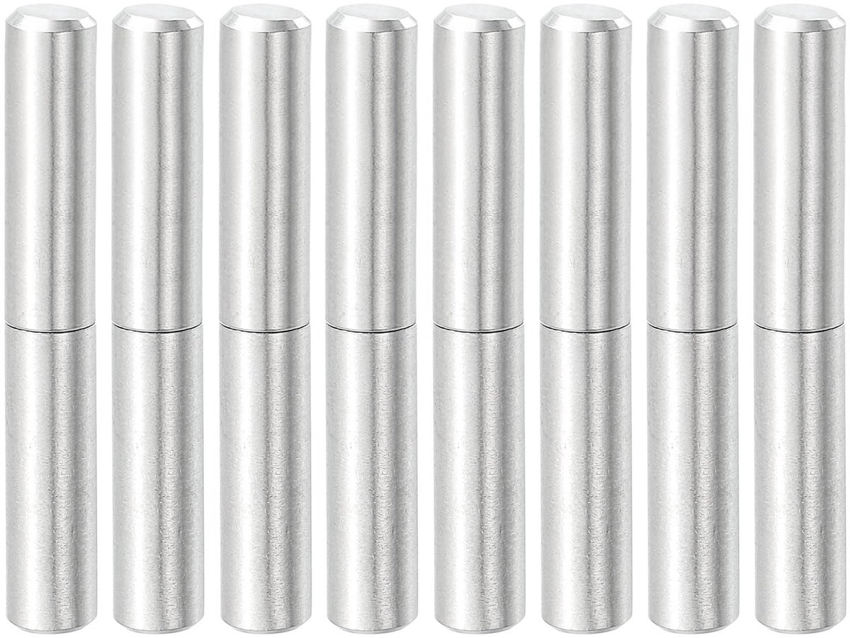 8 Stuks Schweißbare Scharnieren 40 x 6mm voor Deuren en Poorten