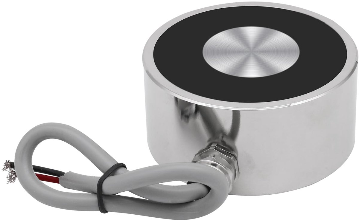 Electromagneet 1000N - 12V Zuignap - 100 kg Hefkracht - Ideaal voor zware objecten - ShopVlot
