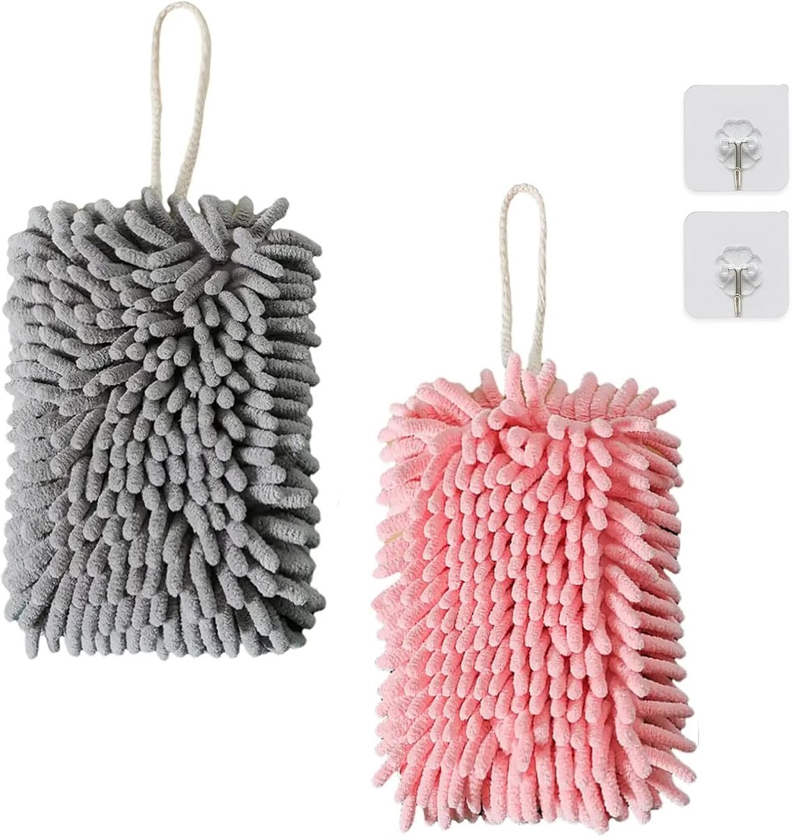 Handdoekenset voor kinderen - zachte microvezel - snel drogend en super absorberend - stimuleert handhygiëne - ShopVlot
