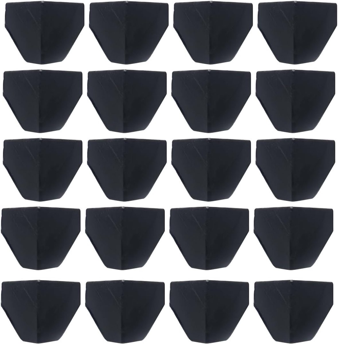 Hoekbeschermers 20 Pack - Stabiel PP kunststof - Voor verzenddoeleinden - Bescherming van meubels - ShopVlot