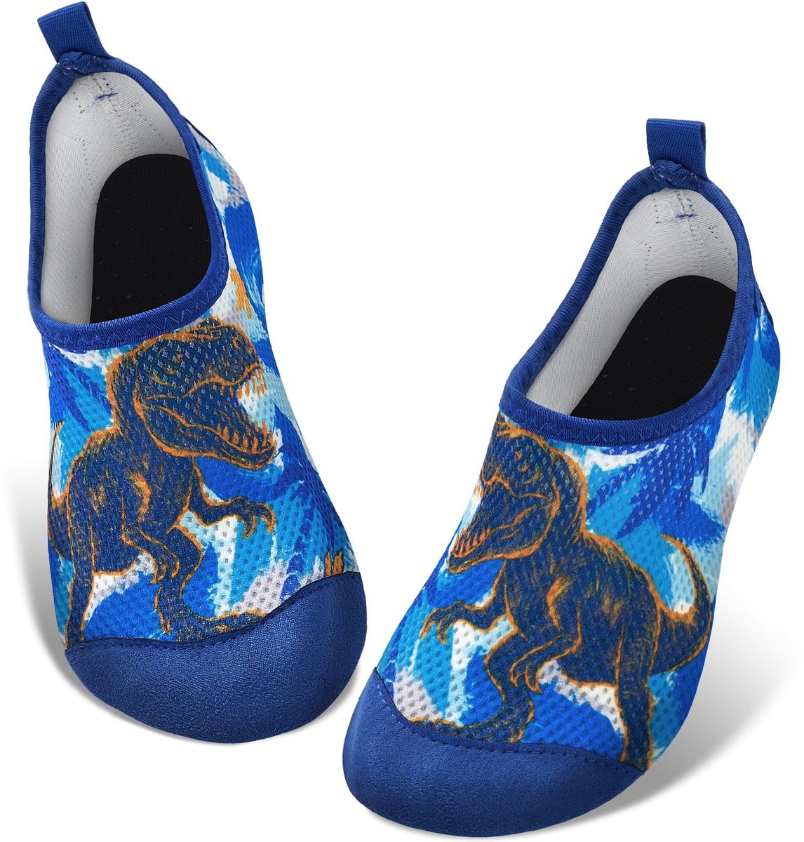 WAWSAM Kinder Strandschuhe voor jongens; zwemschoenen, aquaschoenen, waterschoenen, sneldrogend, blotevoets voor - ShopVlot