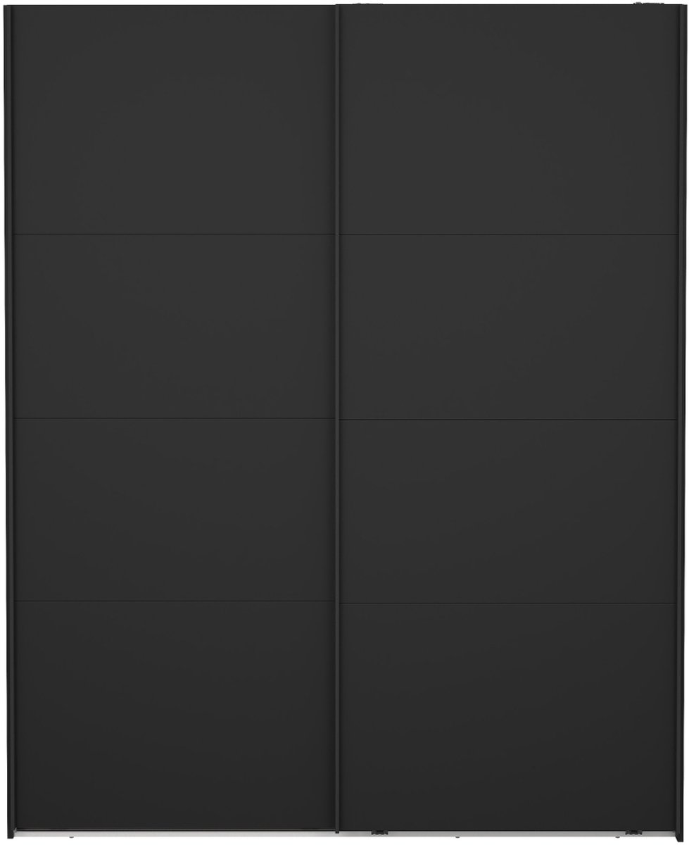 Giga Living Kledingkast Catania - Zwart - 179x67x220cm