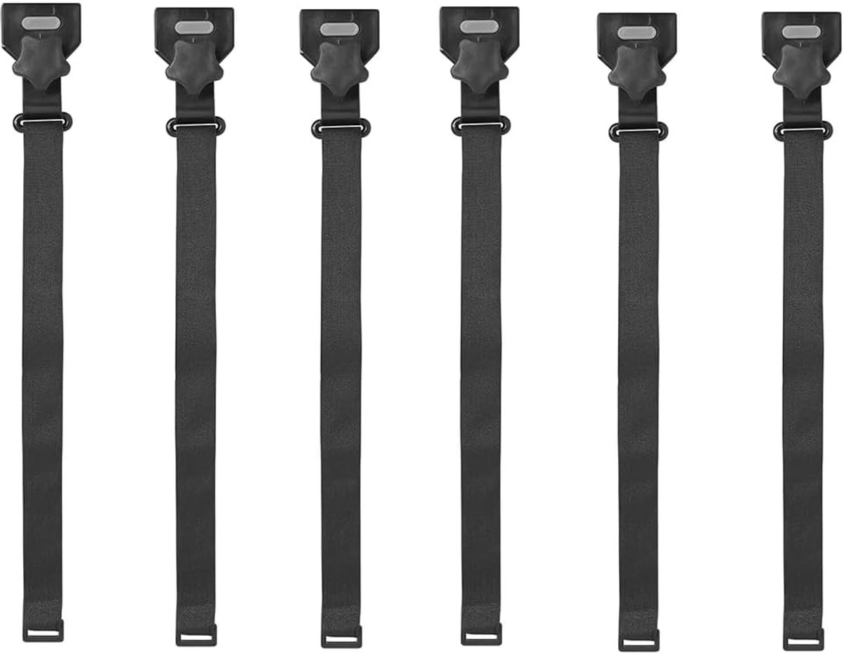 Tarpklem set 1-6 stuks - voor tent, caravan en tuin - voorkomt flapperen - eenvoudig te installeren - ShopVlot