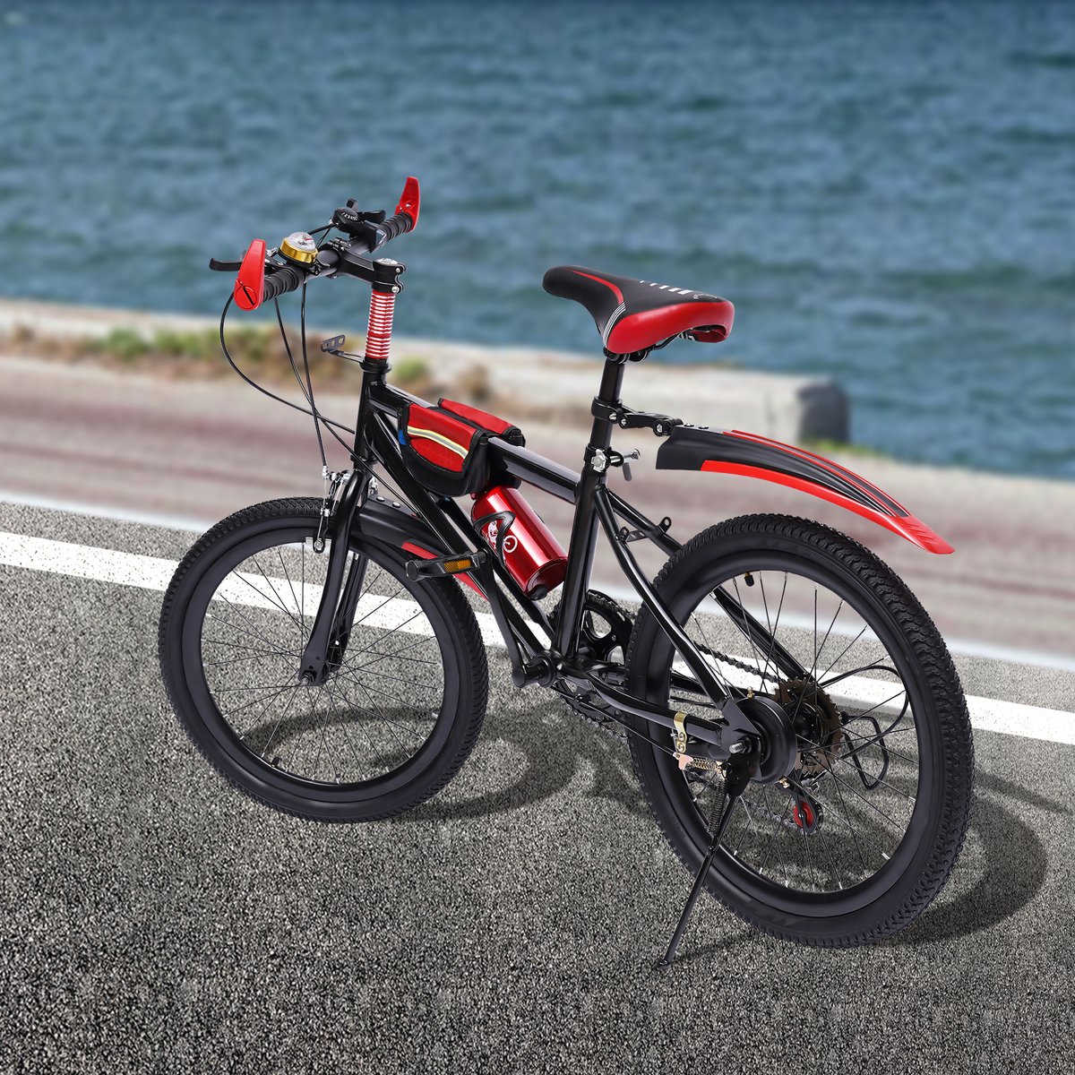Mountainbike Hardtail 20 Inch 21 Versnellingen Shi o Twist Shifting Lichtgewicht 12.7 Kg Voor En