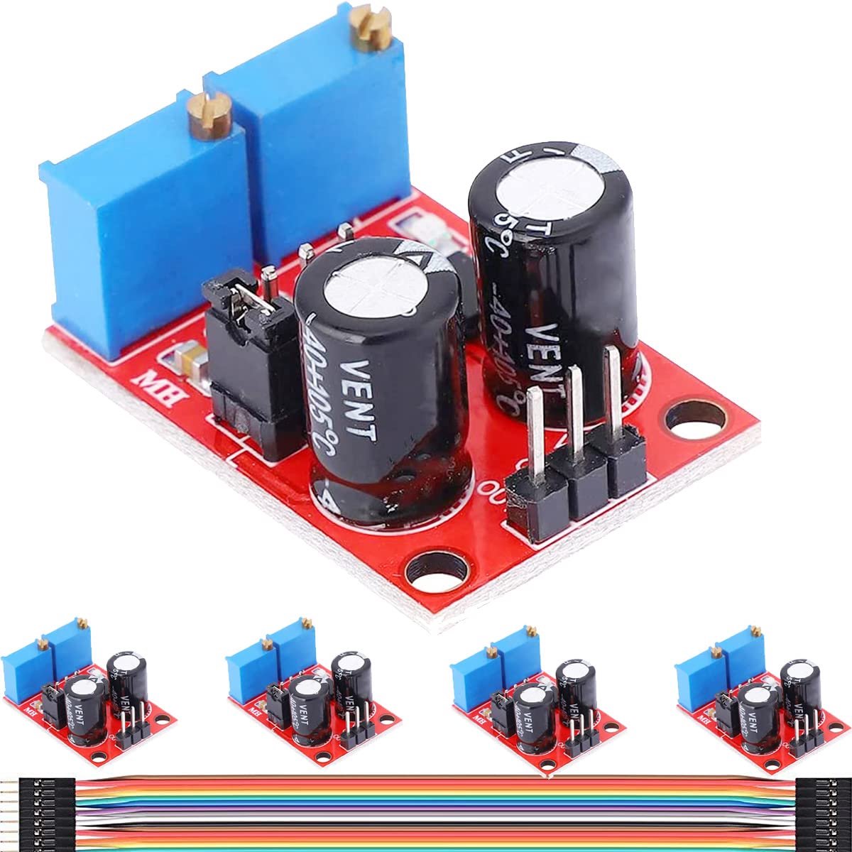 NE555 Puls Frequentie Module - Verstelbare Duty Cycle - Impuls Generator voor Steppermotor - ShopVlot