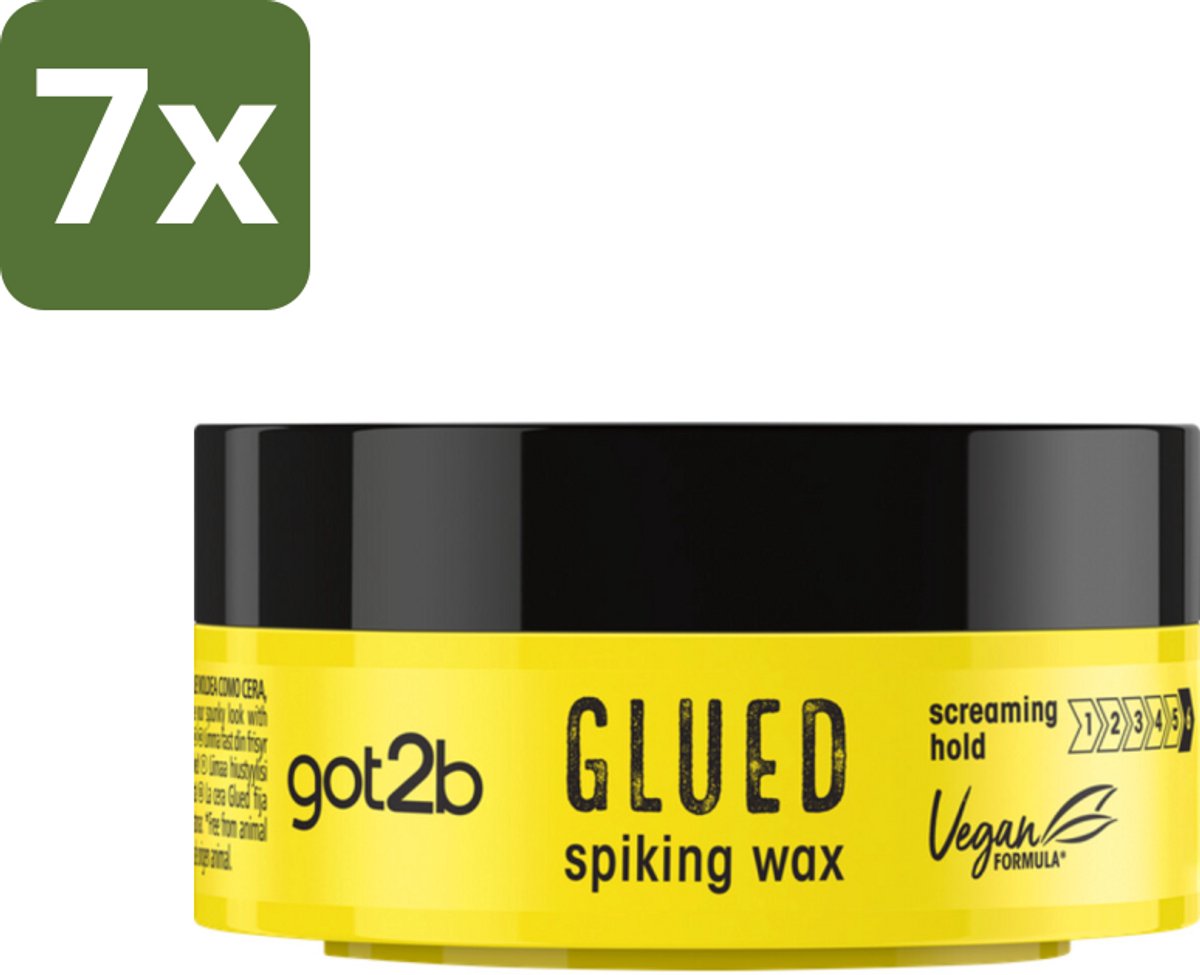 Got2B - Spiking Wax - Glued - 75 ml - Bulkverpakking - 7 stuks