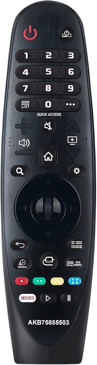 AULCMEET MR20GA AKB75855503 AN-MR20GA Do not replace voice remote control compatible with LG 3D Smart LED TV - ShopVlot