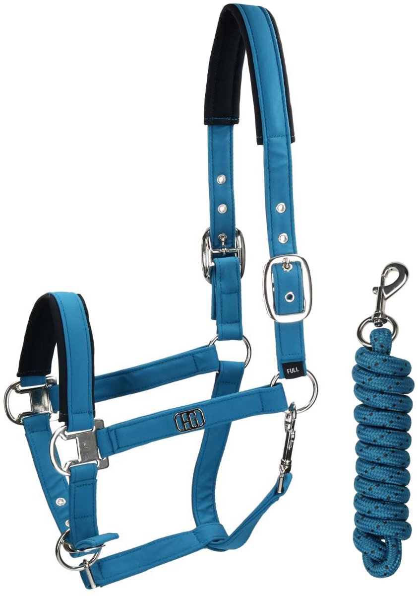 Horsegear Halsterset Horsegear Hgelisa Blauw
