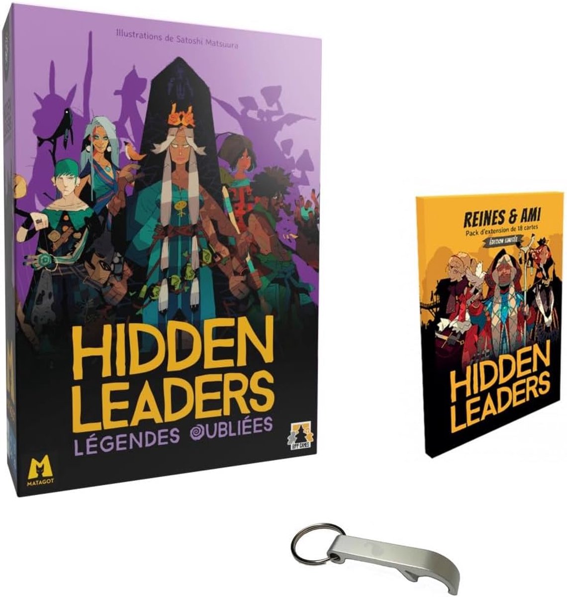 Set van 2 Hidden Leaders Vergeten Legends + Koninginnen en Vrienden in het Frans + 1 Decap Blumie - ShopVlot