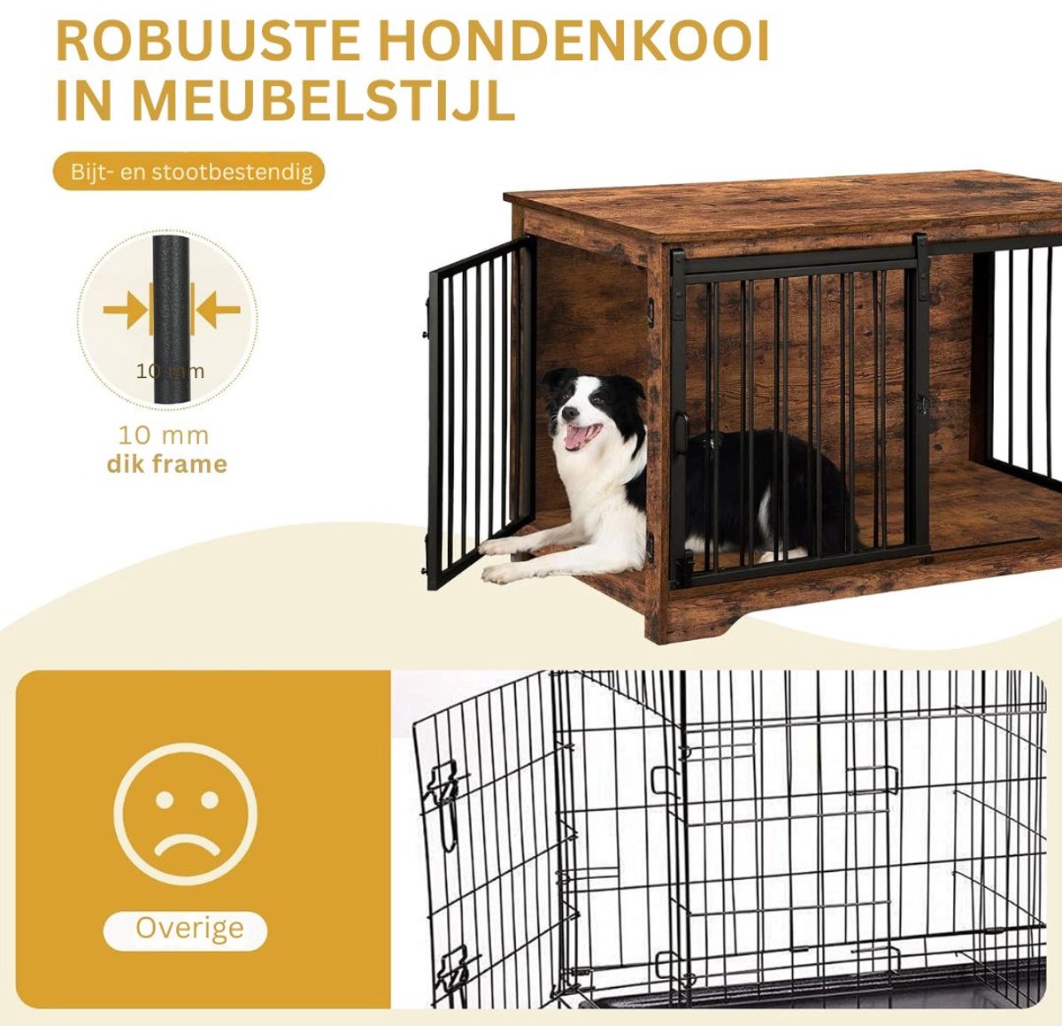 CRLYN® Hondenbench - Hondenhok - Hondenhuis