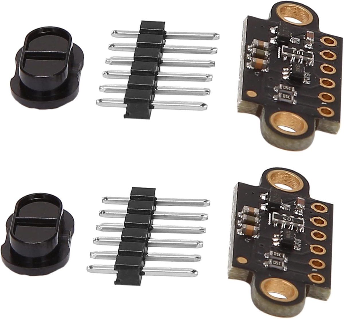 2 x VL53L1X Ranging Flight Time Sensor 3 V-5 V afstand 400 cm meetverlengplaten voor - ShopVlot