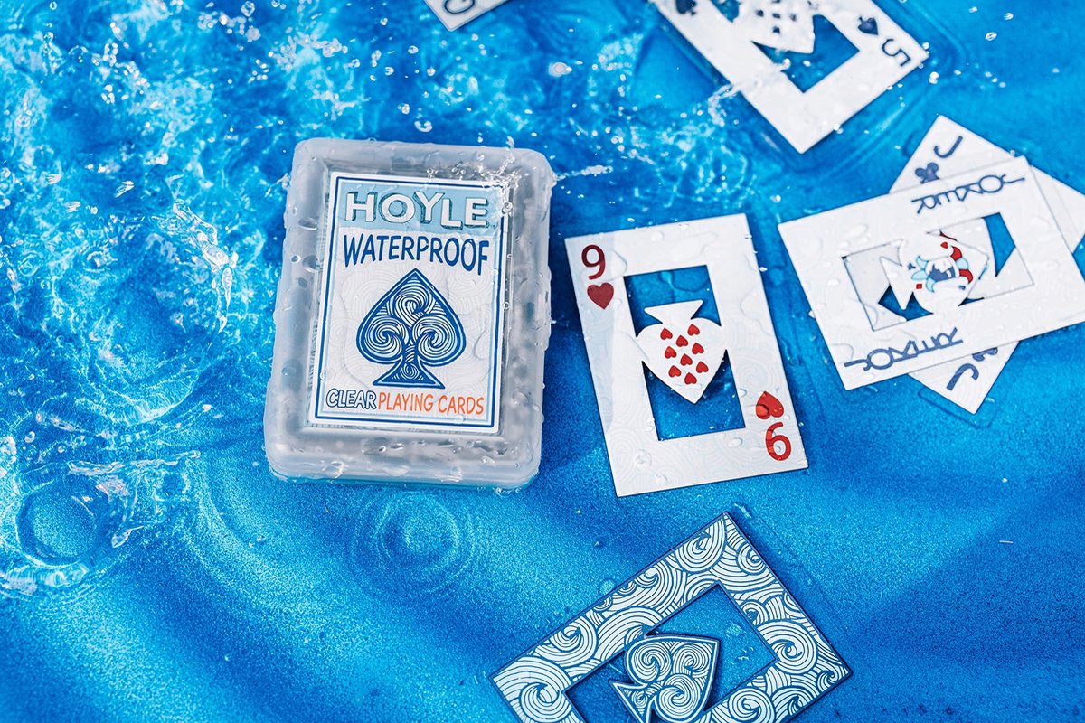 Waterdichte Speelkaarten - Transparant & Duurzaam