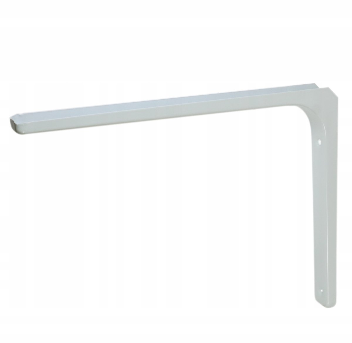 Wit Zware Plankdrager 40cm - Metaal - Wandmontage