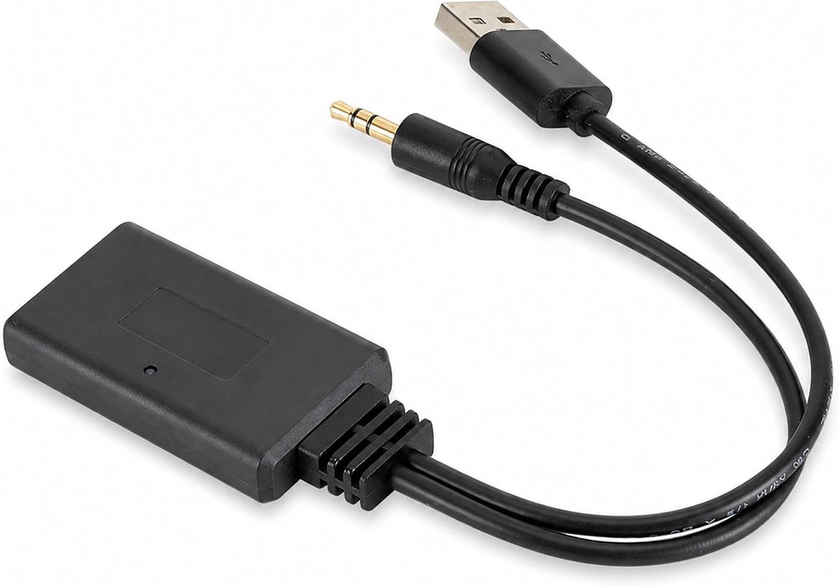 Zolara Bluetooth-ontvanger 5.0, hifi-audio-adapter met 100 Mbps overdrachtssnelheid en 10 m werkradius, draadloze - ShopVlot