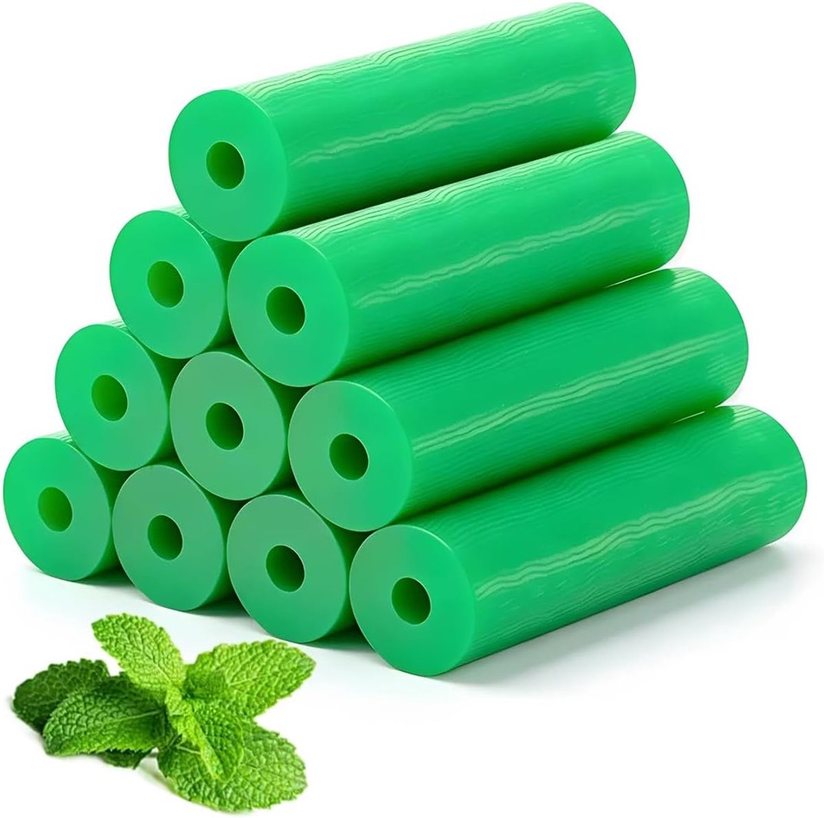 Tandbeugels, wax aligner, 10 stuks, siliconen, groene dienblad, zitting, 3,5 x 1,1 cm, zithulp voor aligner - ShopVlot