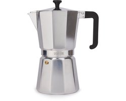 La Cafetière - Venice Percolator - Aluminium - Zilver - 9 Kops - 450ml