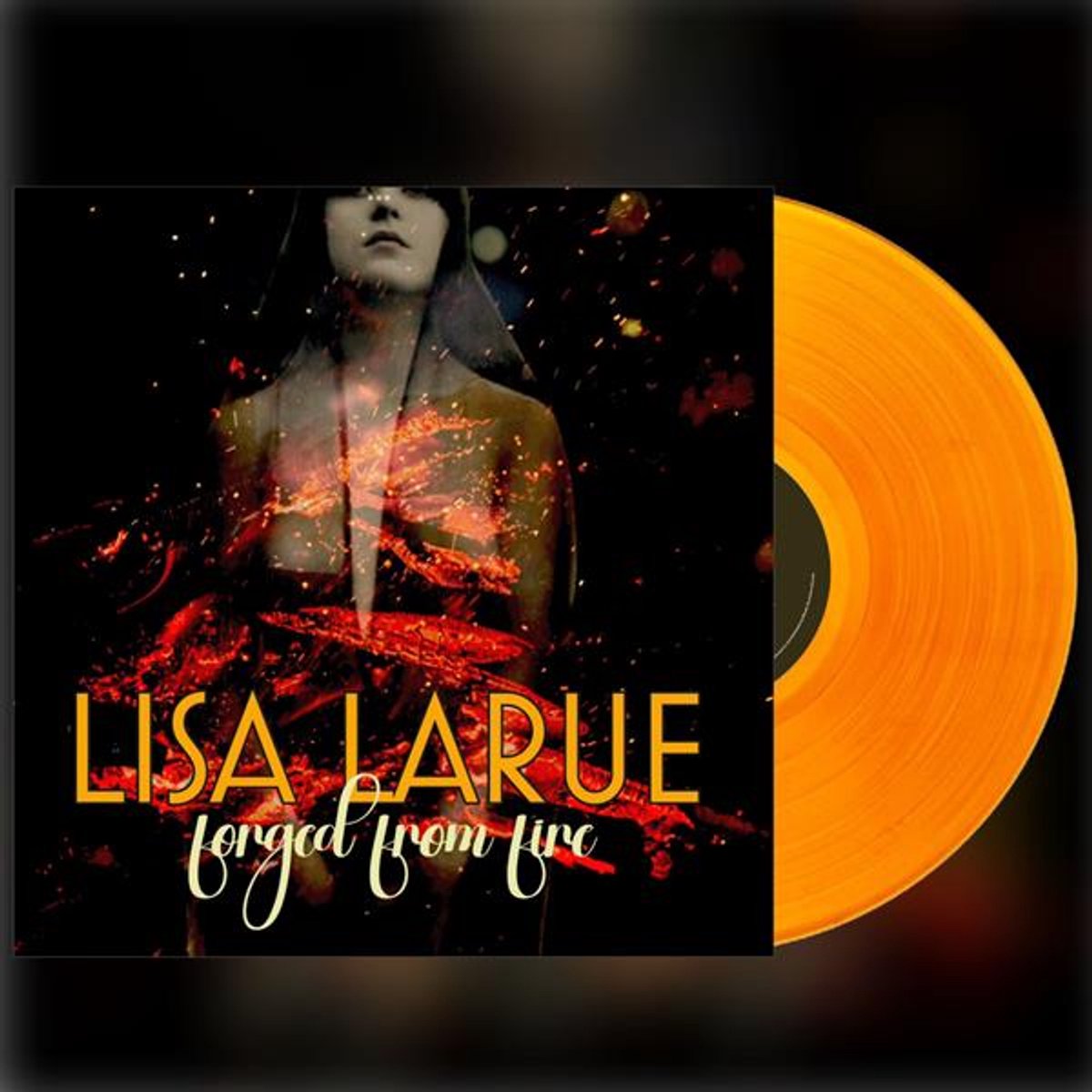 Larue, Lisa - Forged in Fire (LP)