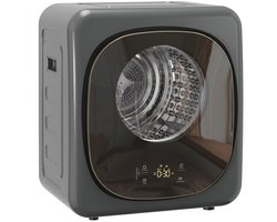 Sogiol® Compacte Wasdroger - 800W - 5 Standen - Touchscreen - Grijs 4 kg