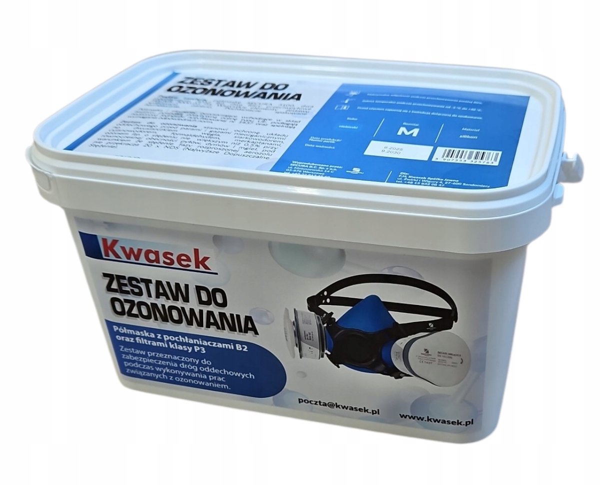 Secura 3100 B2P3 Ozoneringsmasker Set - Ademhalingsbescherming